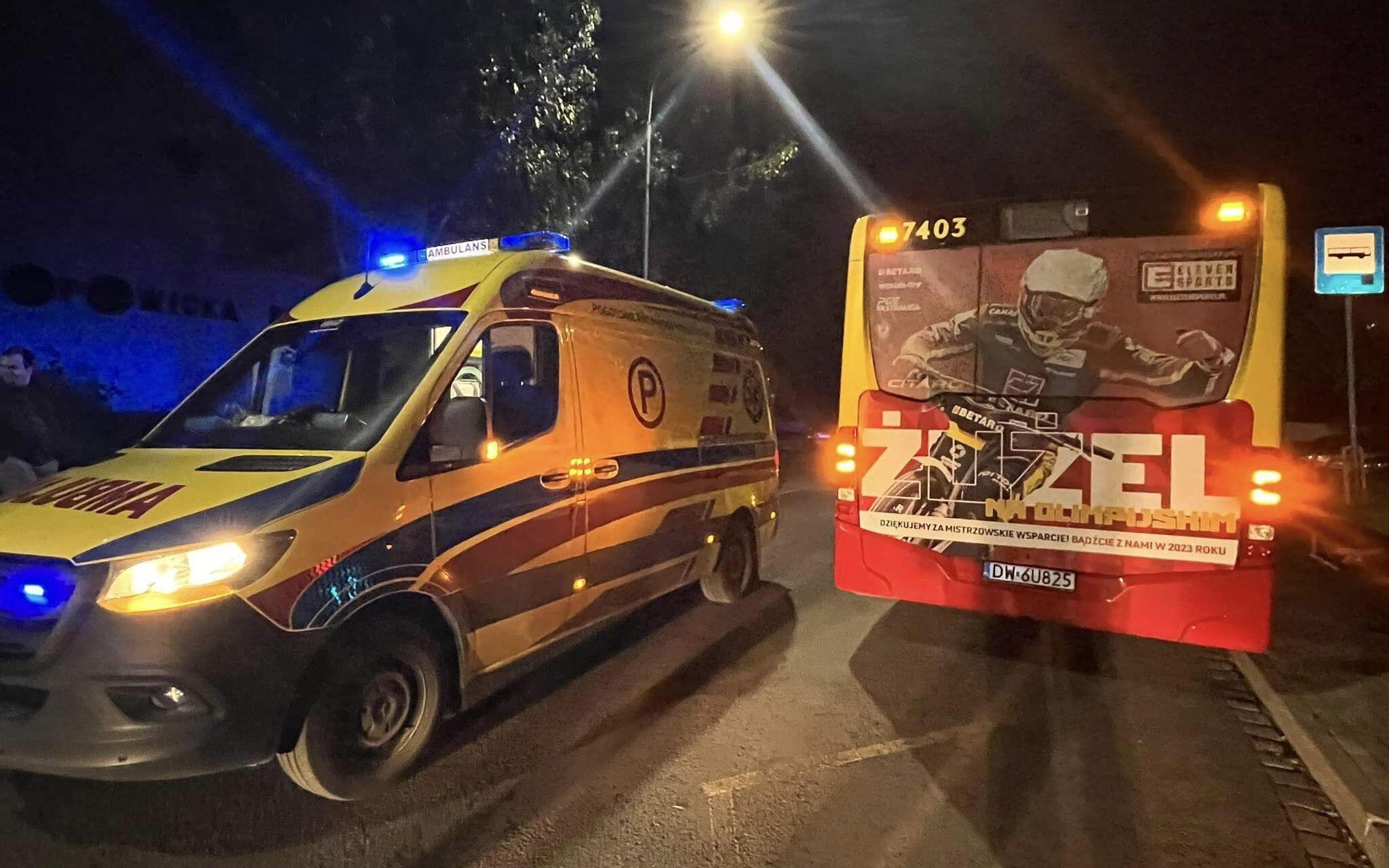 Wrocław: atak na kierowcę autobusu miejskiego. Sprawca zatrzymany /fot. facebook.com (Krzysztof Balawejder)