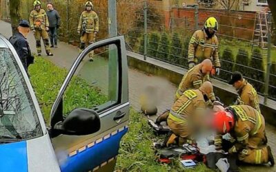 Bolesławiec: Strażacy uratowali życie nieprzytomnemu mężczyźnie