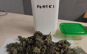 Oława: Marihuana w pojemniku na płatki śniadaniowe