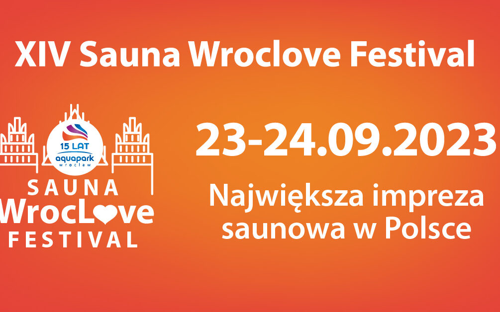 Sauna WrocLove Festival we wrocławskim Aquaparku
