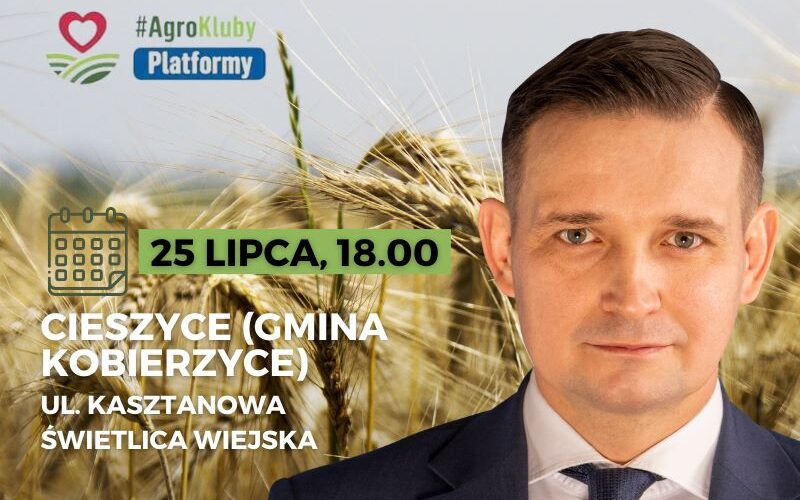 Agrokluby Platformy już 25 lipca na Dolnym Śląsku