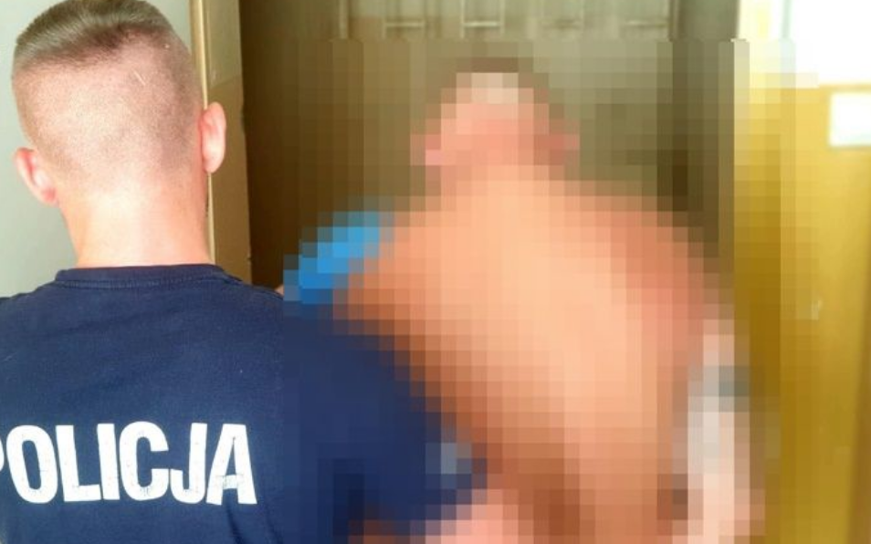 42-latek dokonał kradzieży rozbójniczej i znieważył policjantów /fot. Policja Dolnośląska